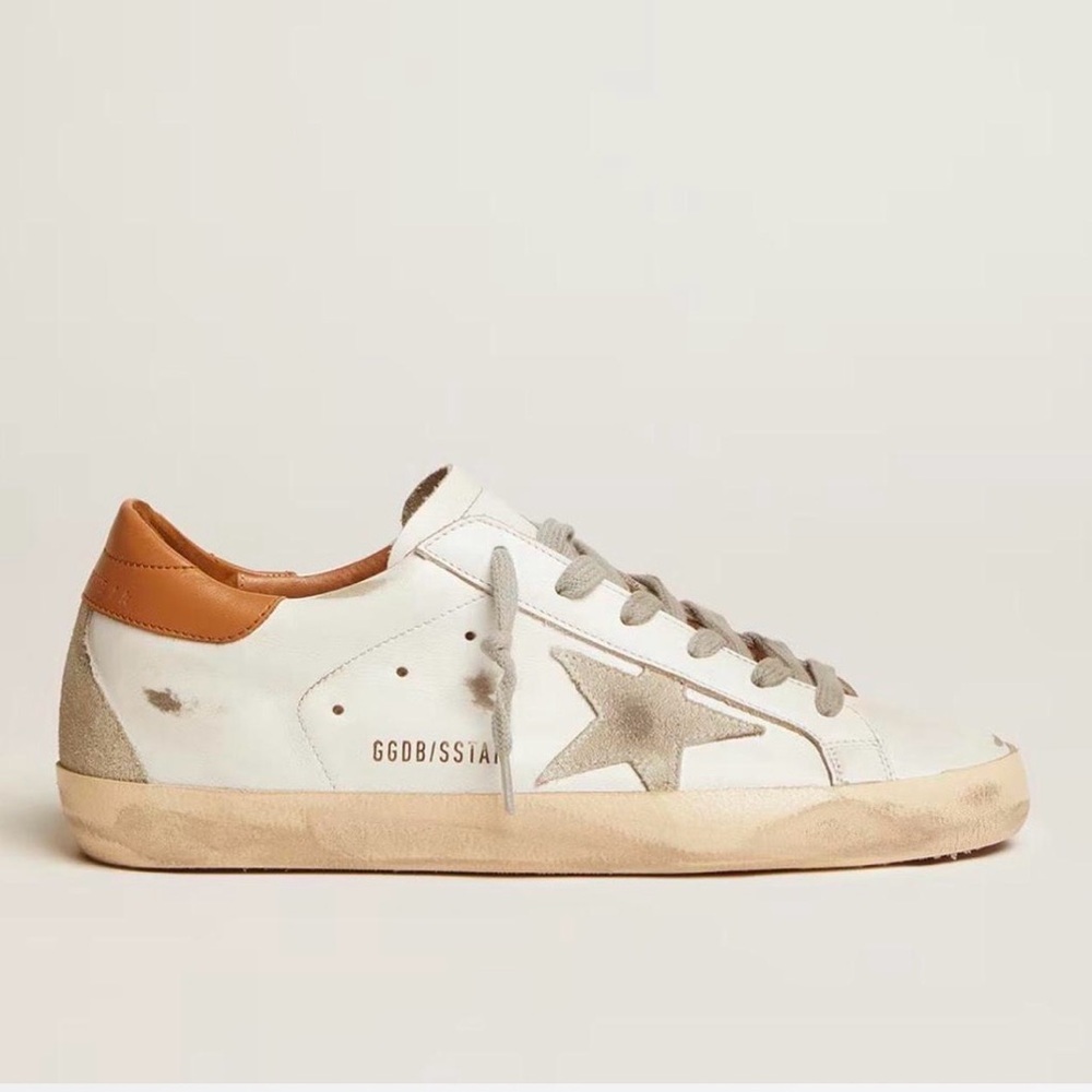 Golden Goose White and Brown leather woman’s Sneakers